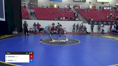79 kg Cons 16 #2 - Gavin Ricketts, Kentucky vs Silas Dailey, Askren Wrestling Academy