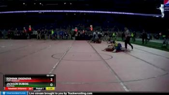 D2-285 lbs Champ. Round 1 - Dominik DiGenova, Flint Kearsley vs Jackson Dubois, Hastings