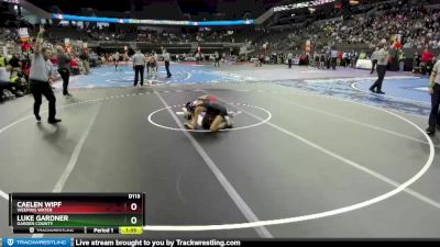 Champ. Round 1 - Luke Gardner, Garden County vs Caelen Wipf, Weeping Water