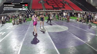 165 lbs Cons. Sub-quarters - Jaxson Rosti, Idaho vs Sylis Dinwiddie, Alaska