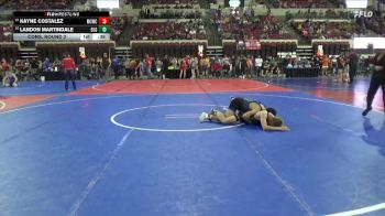 137 lbs Cons. Round 2 - Landon Martindale, Belgrade Little Guy vs Kayne Costalez, Magic City Wrestling Club