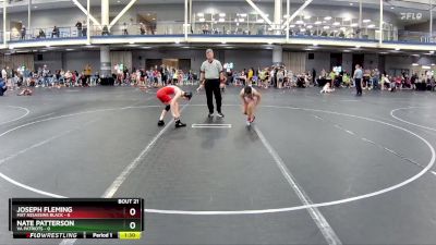 76 lbs Round 6 (8 Team) - Joseph Fleming, Mat Assassins Black vs Nate Patterson, VA Patriots