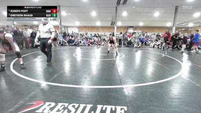 190 lbs Quarterfinal - Joseph Poft, Sunbury vs Greyson Shaud, Bloomsburg