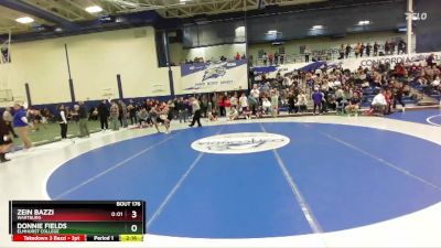 125 lbs Champ. Round 2 - Donnie Fields, Elmhurst College vs Zein Bazzi, Wartburg