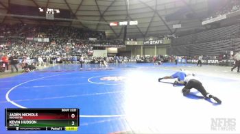 2A 285 lbs Quarterfinal - Kevin Hudson, Olympic vs Jaden Nichols, Rochester