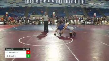 132 lbs Round Of 16 - Caleb Meunier, Team Sconnie vs Colin Creach, Team Kansas