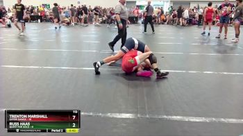 113 lbs Round 2 (6 Team) - Russ Haas, Quest For Gold vs Trenton Marshall, Gator Dawgs