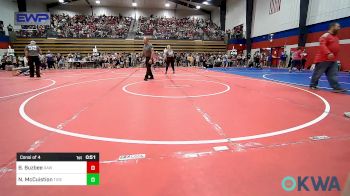 58 lbs Consi Of 4 - Brady Buzbee, Raw Wrestling Club vs Nash McCuistion, Tiger Trained Wrestling