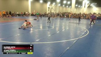 106 lbs Quarterfinals (8 Team) - Ethan Powell, Genoa Wrestling Club vs Alzider Ortiz, Funky Monkey