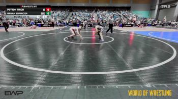 100 lbs Round Of 16 - Peyton Finch, Nevada Elite vs URIJAH ESPINOZA, Silvaback Training Center