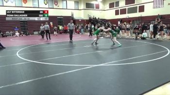 JV-16 lbs 7th Place Match - Fiona Dallagher, Osage vs Lily Bitterman, Cedar Rapids Kennedy