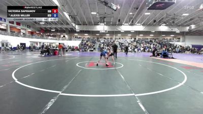 103 lbs Champ. Round 2 - Alexis Miller, Oklahoma City University vs Victoria Safranov, University Of Alberta