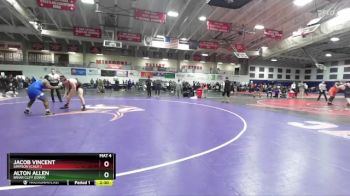 285 lbs Quarterfinal - Jacob Vincent, Simpson (Calif.) vs Alton Allen, Briar Cliff (Iowa)