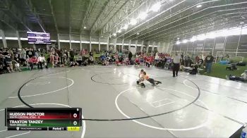 74 lbs Round 3 (4 Team) - Hudson Proctor, South Central Utah vs Traxton Tanzey, Team Oregon