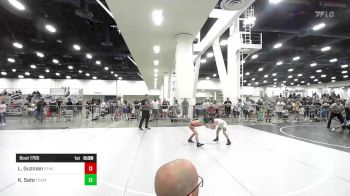 65 lbs Consi Of 8 #1 - Liam Guzman, Other Team vs Kingston Sato, Team Aggression