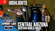 Highlights | 2025 USAC Western World Friday at Central Arizona Raceway