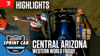 Highlights | 2025 USAC Western World Friday at Central Arizona Raceway