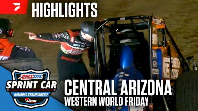Highlights | 2025 USAC Western World Friday at Central Arizona Raceway