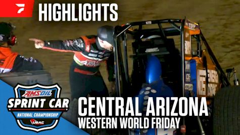 Highlights | 2025 USAC Western World Friday at Central Arizona Raceway