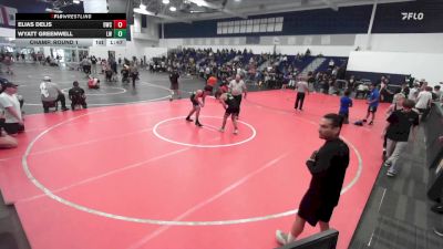 144 lbs Champ. Round 1 - Wyatt Greenwell, Lancers WC vs Elias Delis, 951 Wrestling Club