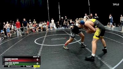 160 lbs Round 7 (8 Team) - Asher Bacon, POWA vs Colton Quinn, Dirty Jersey