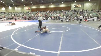 54 lbs Quarterfinal - Aquilino Ayala, Klamath Basin Warriors vs Jackson Westberg, USA Gold