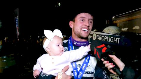 Logan Seavey Reacts After Sweeping USAC Western World Championships