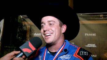 Brady Bacon Reacts After Wild 360 Sprint Car Finish In Western World Finale