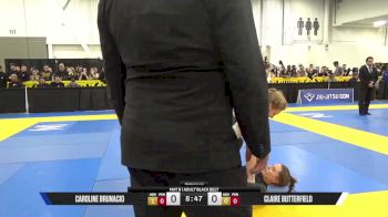 Claire Butterfield vs Caroline Brunacio 2025 World IBJJF Jiu-Jitsu No-Gi Championship