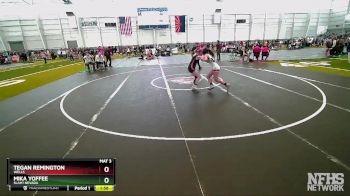 126 lbs Quarterfinal - Tegan Remington, Wells vs Mika Yoffee, SLAM! NEVADA