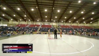 140 lbs Round 1 (4 Team) - SANDILYNN TUINEI, Nevada 1 vs Liana Fernandez, New Mexico