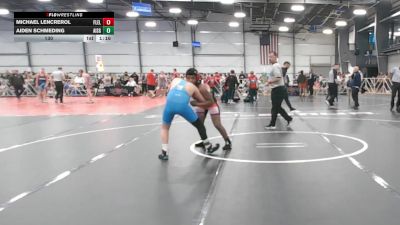 130 lbs Round 3 - 12:00pm Friday - Aiden Schmeding, All I See Is Gold vs Michael Lencrerol, Florida Elite