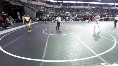 115 lbs Round Of 16 - Peyton Trosclair, Outlaws Wrestling Club vs Landon Quiroga, Florida National Team