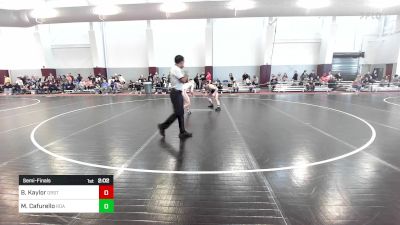 125 lbs Semifinal - Brandon Kaylor, Oregon State vs Mac Cafurello, Roanoke College