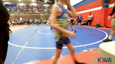 49 lbs Consi Of 4 - Bennett Grose, Ponca City Wildcat Wrestling vs Levi Cherry, Berryhill Wrestling Club