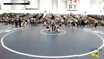 75 lbs Champ. Round 1 - Alexander Sebastian, Brockport Youth Wrestling Club vs Owen Mccue, B2 Wrestling Academy