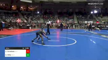 61 lbs Consolation - Zachary Donalson, Threestyle Wrestling vs Ariah Mills, Roundtree Wrestling Academy