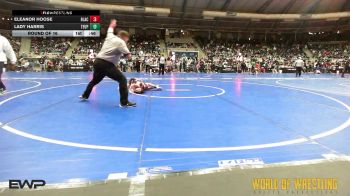 73 lbs Round Of 16 - Eleanor Hoose, Blackman Wrestling Club vs Lady Harris, Toss Em Up