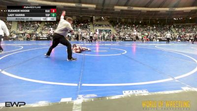 73 lbs Round Of 16 - Eleanor Hoose, Blackman Wrestling Club vs Lady Harris, Toss Em Up