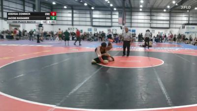 150 lbs 3rd Place Match - Joshua Connick, Sly Fox Wrestling Club vs Jacob Rasamee, Charleston