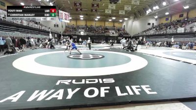 132 lbs Consi Of 16 #2 - Youti Wan, The Lawrenceville School vs Christian Manley, Our Lady Of Mount Carmel