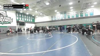 150 lbs Cons. Round 2 - Daryl Hurlic, Canyon Springs vs Bryce Ellis, Hemet
