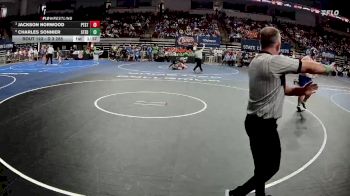 D 3 285 lbs Quarterfinal - Jackson Norwood, Patrick Taylor - Science/Tech. vs Charles Sonnier, St. Edmund