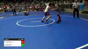 200 lbs Consolation - Kenton Workman, Westmoore vs Grant Bahnsen, Vici WC