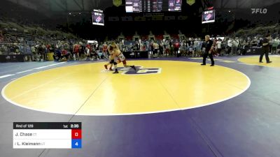 138 lbs Rnd Of 128 - Jay Chase, CT vs Layne Kleimann, UT