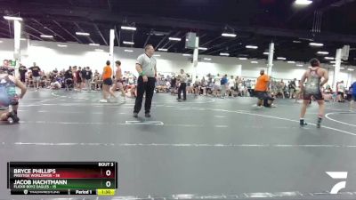 220 lbs Round 1 (6 Team) - Bryce Phillips, Prestige Worldwide vs Jacob Hachtmann, Flickr Boyz Eagles