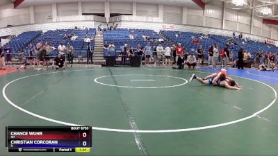 100 lbs Cons. Round 4 - Chance Wuhr, OH vs Christian Corcoran, IL