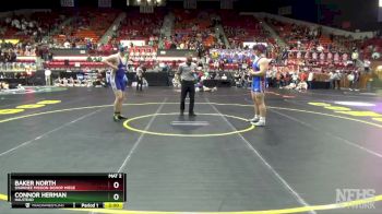 4A 285 lbs Quarterfinal - Baker North, Shawnee Mission-Bishop Miege vs Connor Herman, Halstead