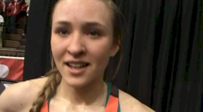 Sarah Gillespie thrilled after 3rd place finish in Girls Jr. Mile at New Balance Indoor Grand Prix