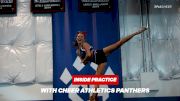 Behind The Claw: An Inside Look At Practice With Cheer Athletics Panthers!